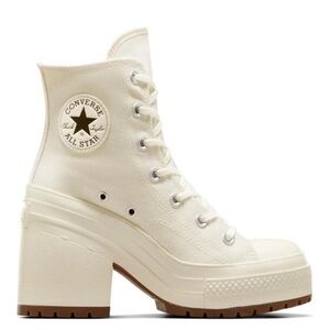 Converse | Chuck 70 De Luxe Heel Womens Size 11.5 Platform Sneakers Boots White